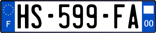 HS-599-FA