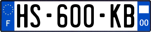 HS-600-KB
