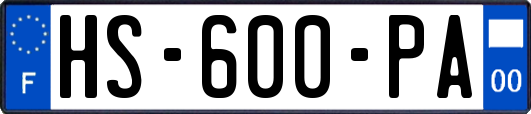 HS-600-PA