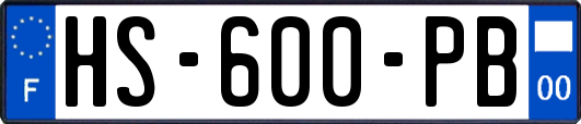 HS-600-PB