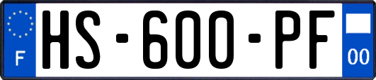 HS-600-PF