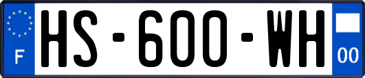 HS-600-WH