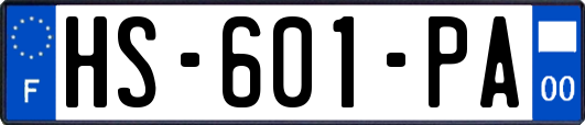 HS-601-PA