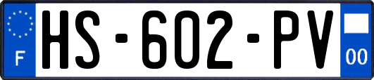 HS-602-PV