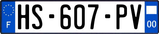 HS-607-PV