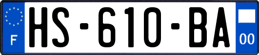 HS-610-BA