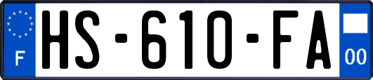 HS-610-FA