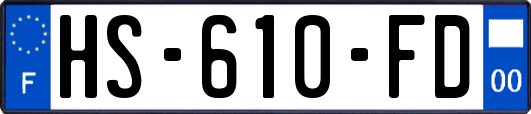 HS-610-FD