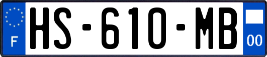 HS-610-MB