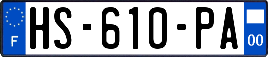 HS-610-PA