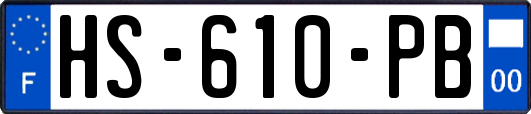HS-610-PB