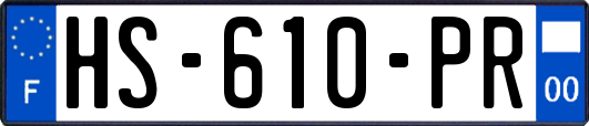 HS-610-PR