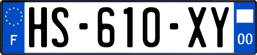 HS-610-XY