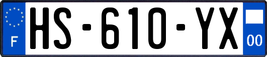 HS-610-YX