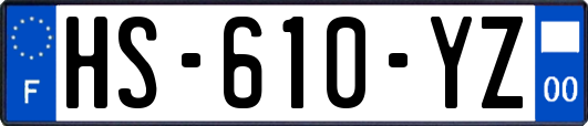 HS-610-YZ