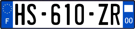 HS-610-ZR