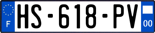 HS-618-PV