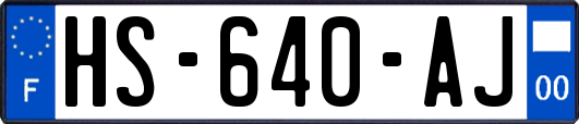 HS-640-AJ