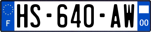 HS-640-AW