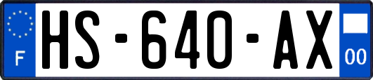 HS-640-AX