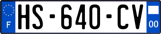 HS-640-CV