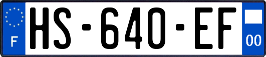 HS-640-EF