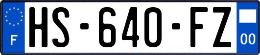 HS-640-FZ