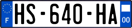 HS-640-HA