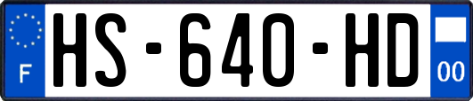HS-640-HD