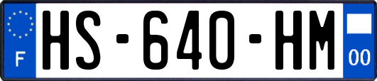 HS-640-HM