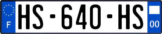HS-640-HS