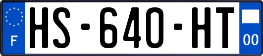 HS-640-HT
