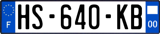 HS-640-KB