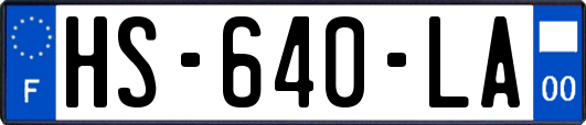 HS-640-LA