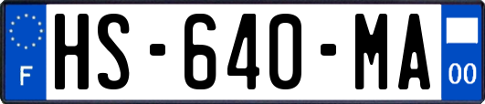 HS-640-MA