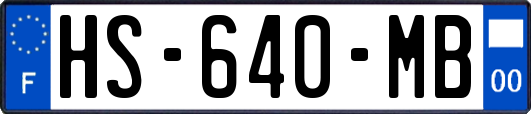 HS-640-MB