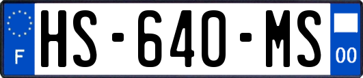 HS-640-MS