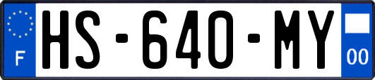 HS-640-MY