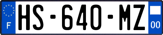 HS-640-MZ