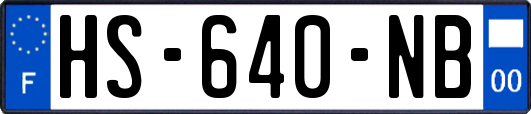 HS-640-NB