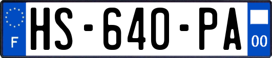 HS-640-PA
