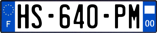 HS-640-PM