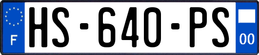 HS-640-PS