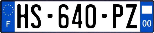 HS-640-PZ
