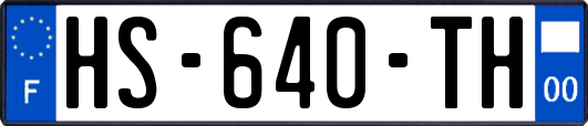 HS-640-TH