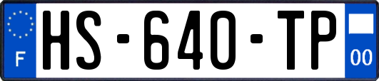 HS-640-TP