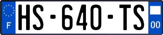 HS-640-TS