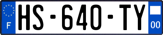 HS-640-TY