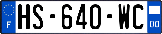 HS-640-WC