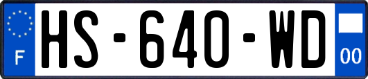 HS-640-WD